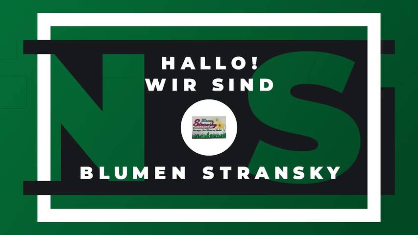 Video 1 Blumen Sebastian Stransky