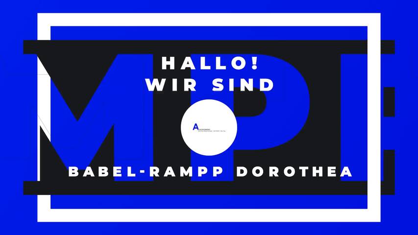 Video 1 Babel-Rampp Dorothea