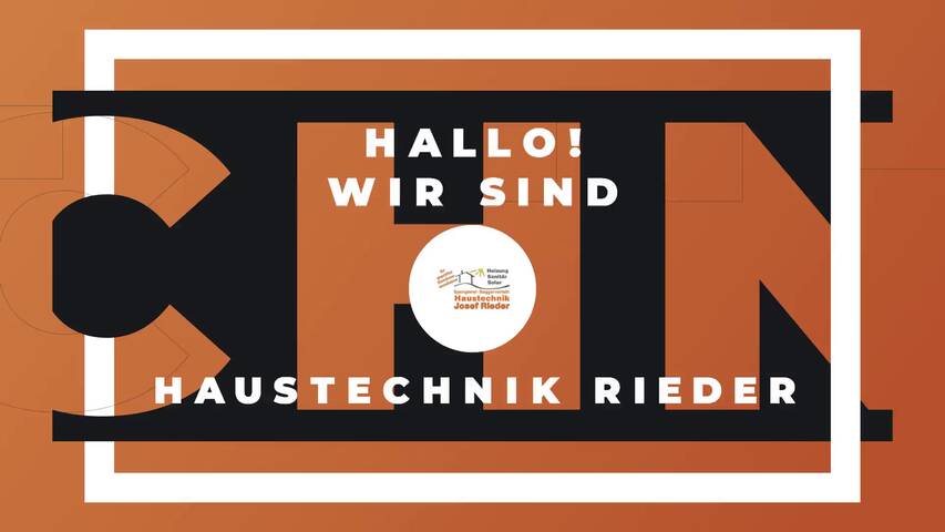 Video 1 Haustechnik Rieder