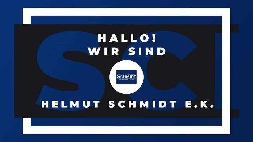 Video 1 Schmidt Helmut e.K.