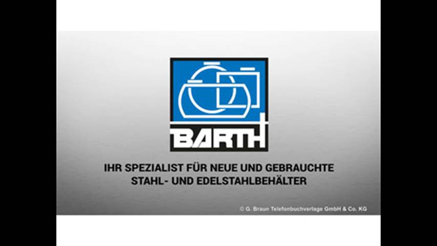 Video 1 Tank und Apparate Barth GmbH