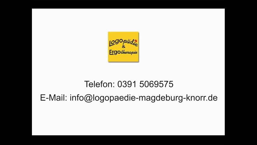 Video 1 Therapiezentrum für Logopädie & Ergotherapie D. Knorr/F. Eckelt