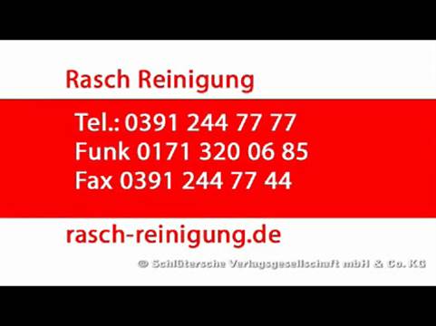 Video 1 Rasch-Reinigungs- und Dienstleistungs GmbH