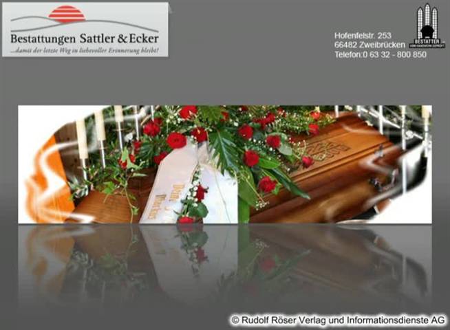 Video 1 Bestattungen Beerdigungen Sattler & Ecker