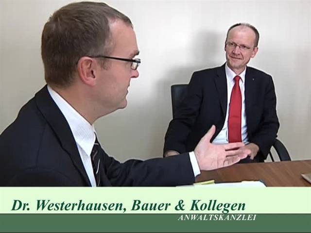 Video 1 Dr. Christian Westerhausen & Dr. Westerhausen - Bauer & Kollegen