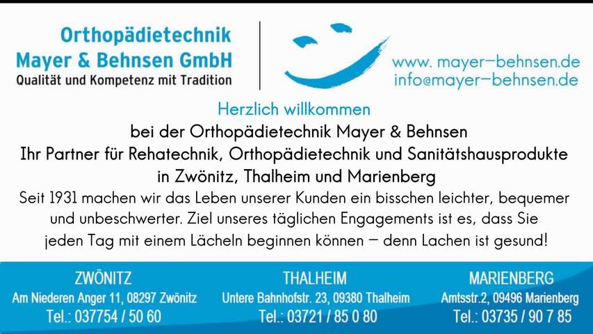 Video 1 Mayer & Behnsen GmbH, Orthopädietechnik & Sanitätshaus